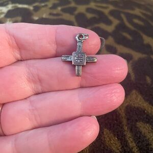 Adorable Silver Cross Pendant